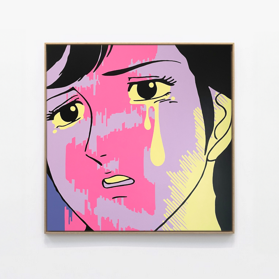Tableau Pop Art "No More Silence" de Brutal Kortex. Toile pop art "No More Silence" de Brutal Kortex - Oeuvre unique.